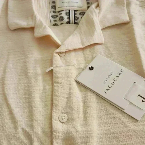 TEXTURED JACQUARD MEN'S SHIRT - Picture 7 of 7